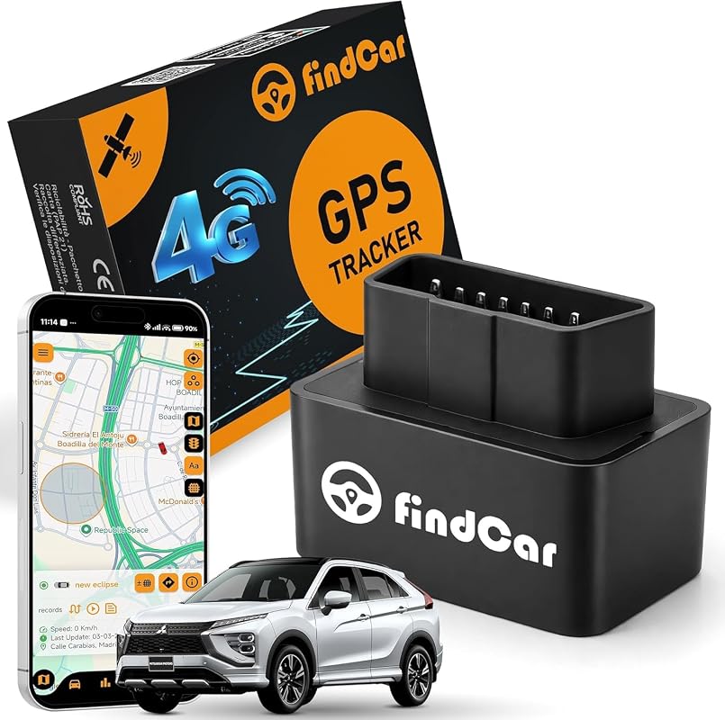 findCar-OBD-4G GPS vehicle tracker with app tracking