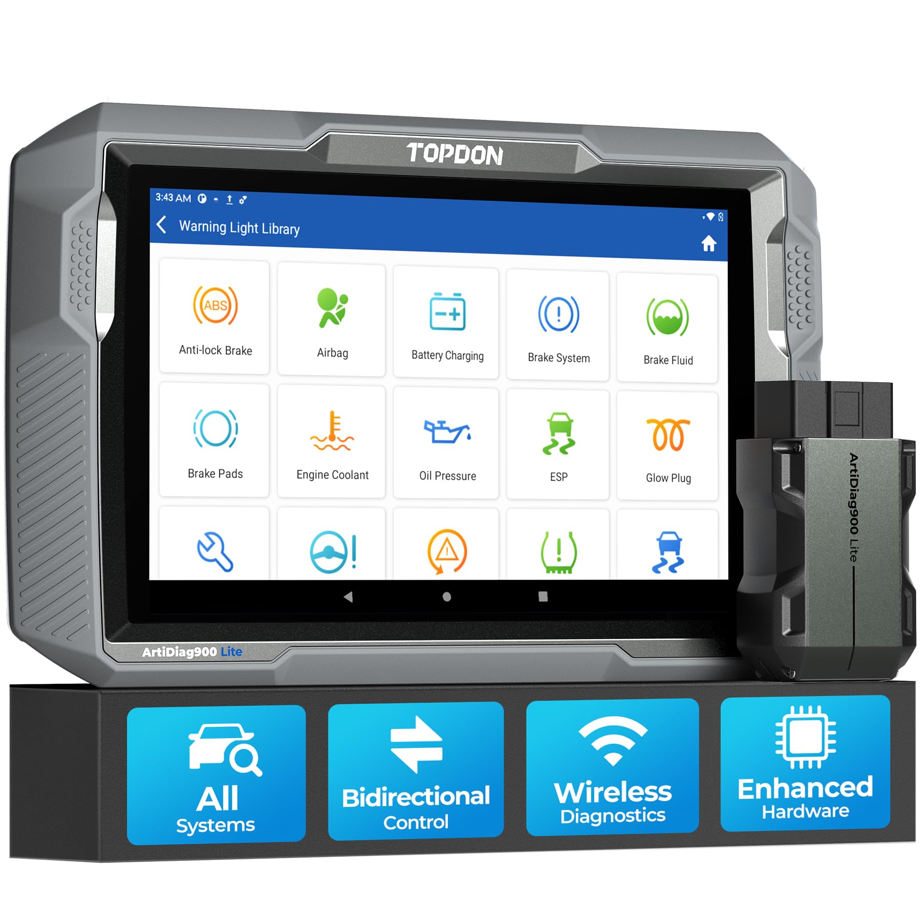 TOPDON Bidirectional Scan Tool, 2026 New ArtiDiag900 Lite Automotive Diagnostic 