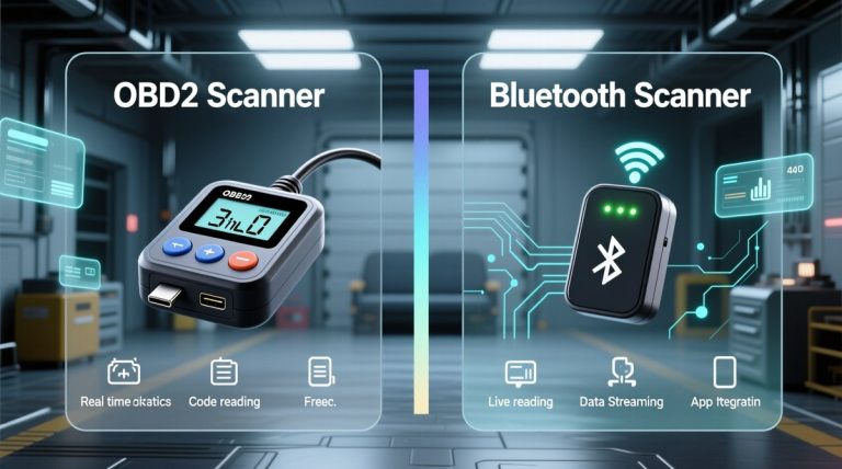 Bluetooth vs wired OBD2 scanner: which is safer and easier?