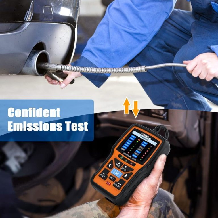 Can foxwell nt301 check emissions? What tests it can run