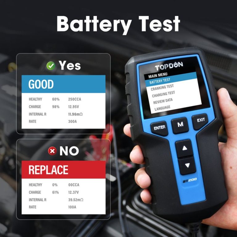 Can the TOPDON BT200 Test Lithium Batteries? What to Know