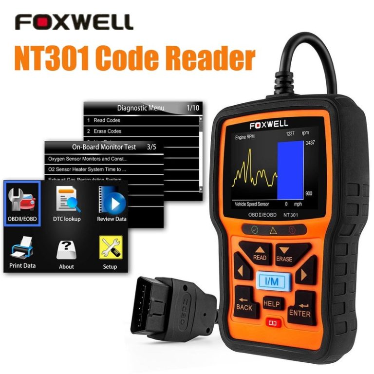foxwell nt301 freeze frame data: what it reveals about codes