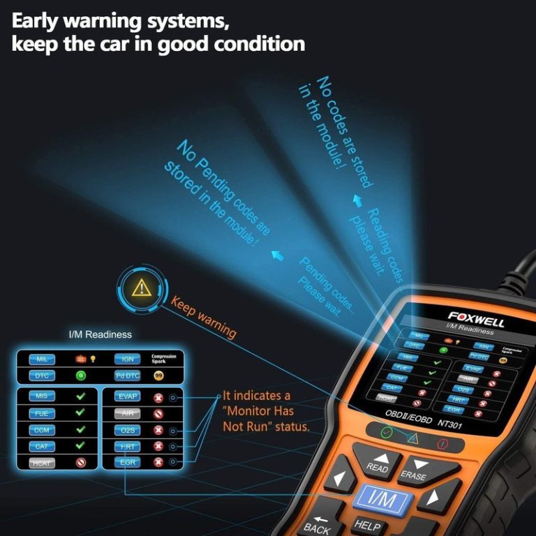 foxwell nt301 not connecting to vehicle: quick fixes and checks