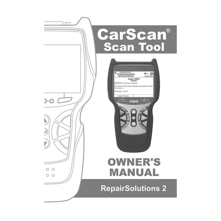 Innova 5610 Bidirectional OBD2 Scanner Manual for Safe Setup