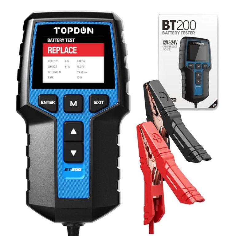 10 Best TOPDON Battery Tester for DIY Diagnostics