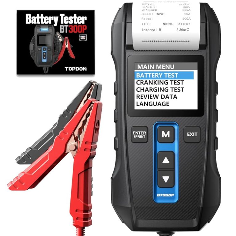 8 Best Which TOPDON Battery Tester Should I Buy? Buying Guide