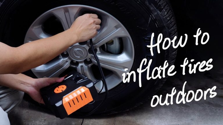 How Long Does It Take a Portable Tire Inflator to Fill a Tire