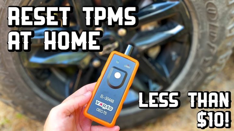 How to Reset TPMS Light After Tire Rotation: 3 Easy Checks