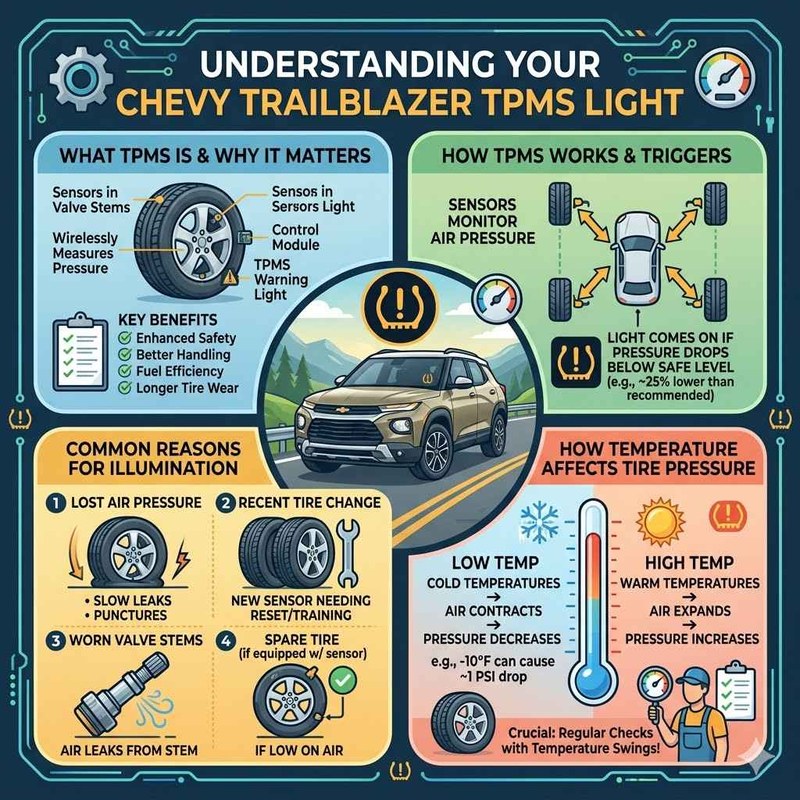 Dashboard tire pressure warning light illuminated after a tire rotation