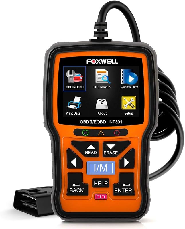 FOXWELL NT201 OBD2 scanner check engine light code reader