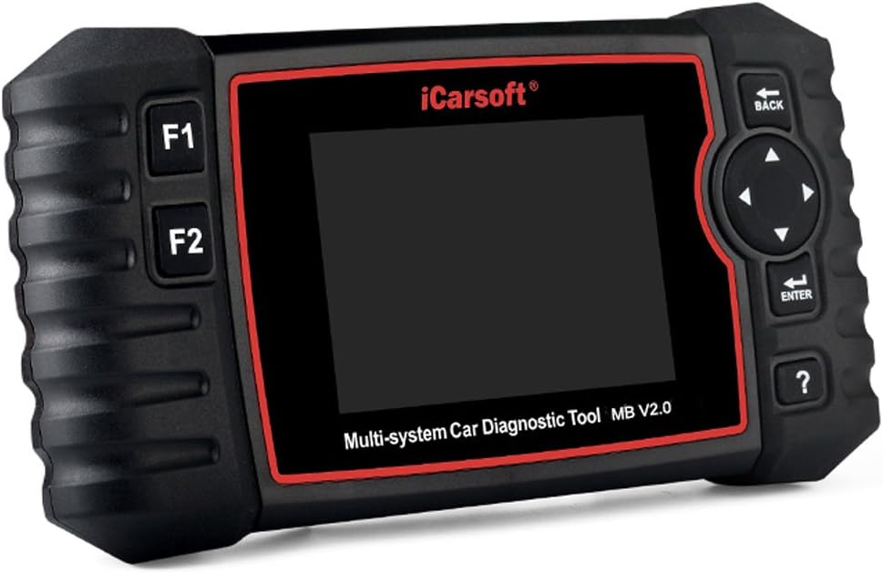 iCarsoft MB V2.0 Diagnostic Scanner for Mercedes-Benz with ABS, SRS, Oil and Injector Functions