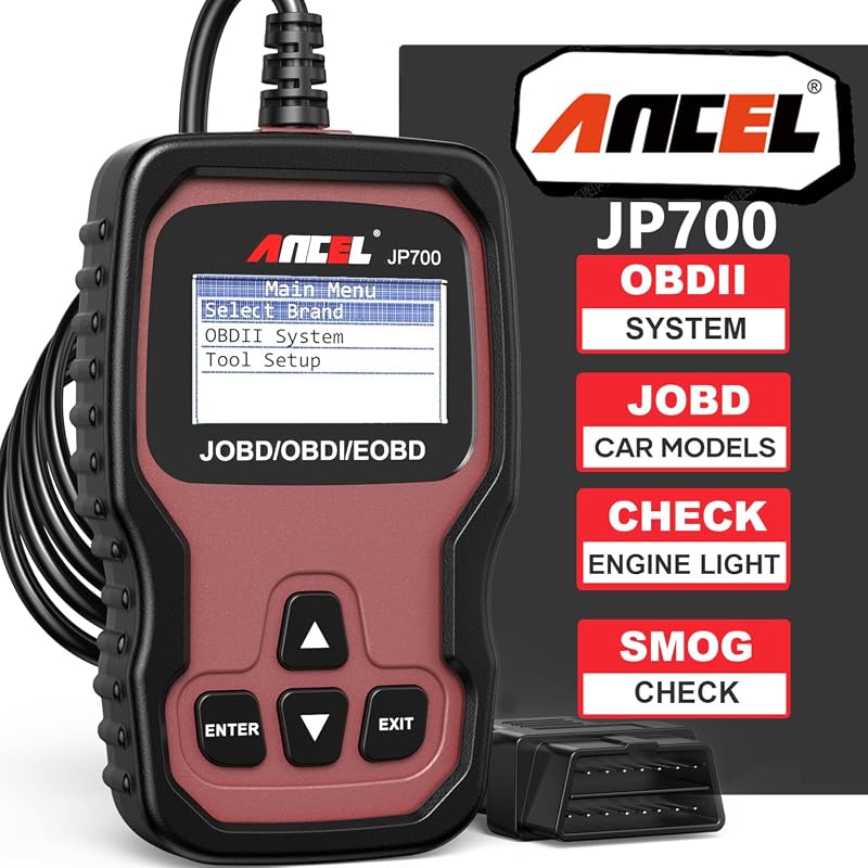 ANCEL JP700 JOBD Scanner for Japanese Vehicles with OBD2 Code Reading Diagnostics