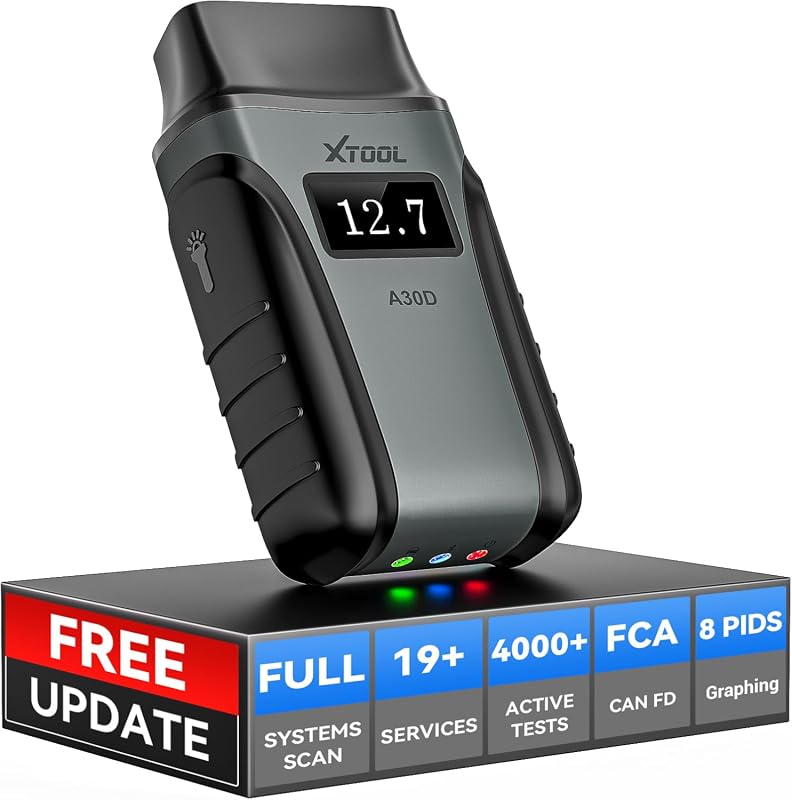 XTOOL A30D bidirectional OBD2 scanner