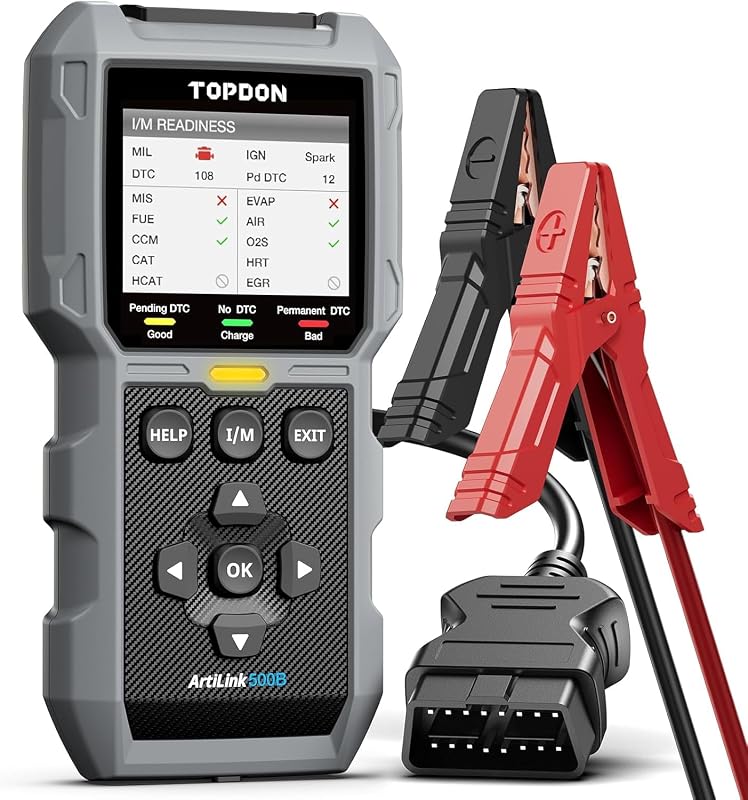 8 Best Car Diagnostics, Tire & Emergency Tools: TOPDON TopScan vs BlueDriver