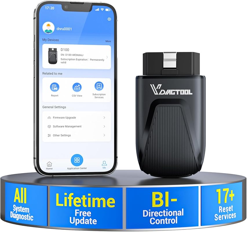 VDIAGTOOL D100 OBD2 diagnostic tool