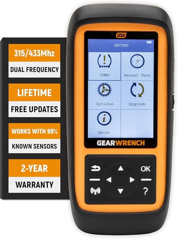 GEARWRENCH GWTPMS Universal TPMS Programming and Diagnostic Tool for Sensor Service and Relearn