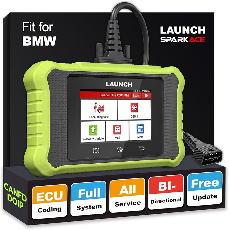 LAUNCH Creader Elite X500 BMW full system diagnostic scanner with ECU coding