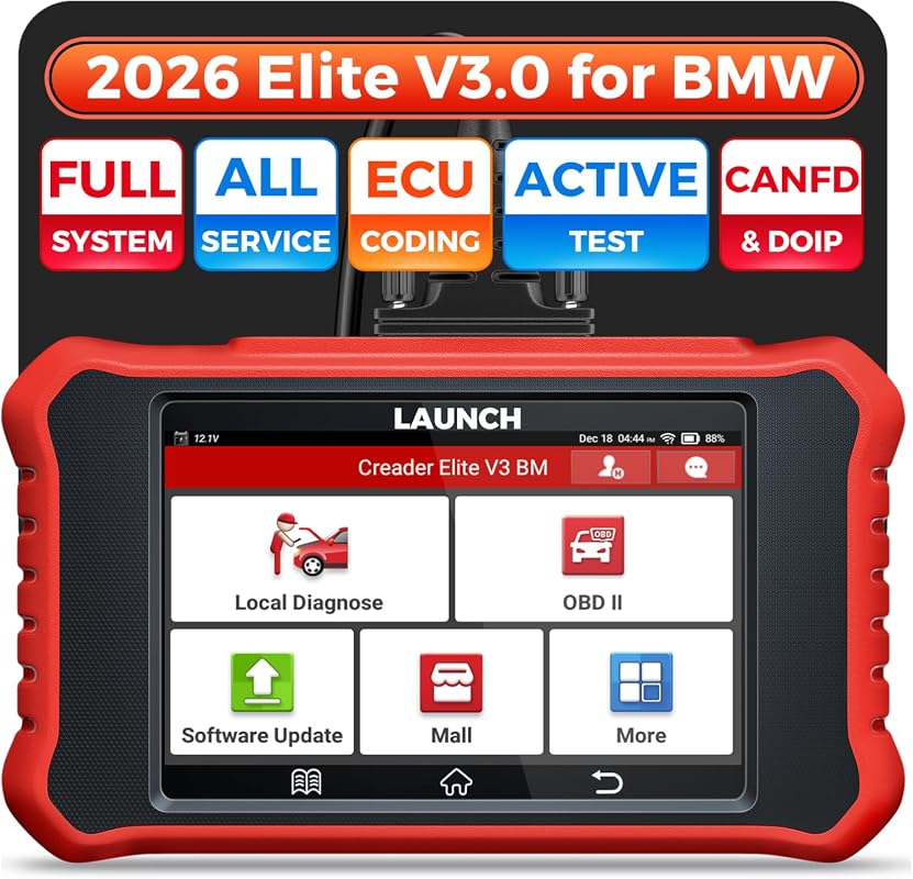 LAUNCH Creader Elite V3.0 BMW OBD2 Scanner