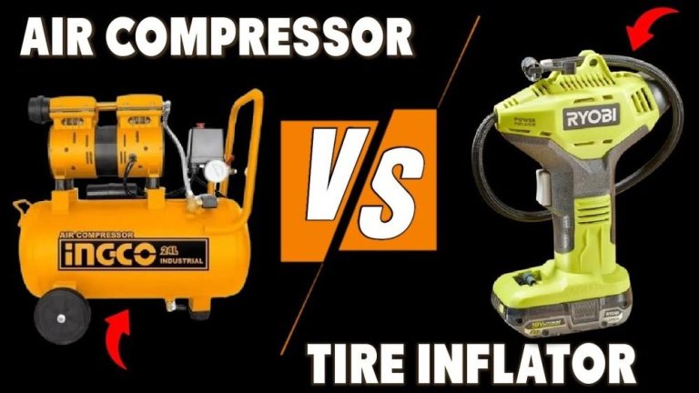 Tire Inflator vs Air Compressor for Car Tires: Which Is Safer?
