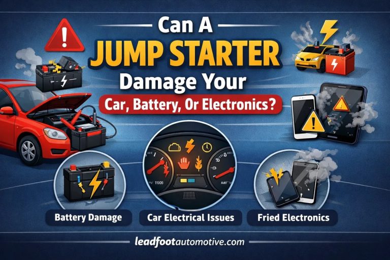 Can a Portable Jump Starter Damage a Car Battery? What to Know