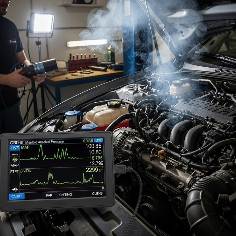 Can an OBD2 Scanner Detect a Vacuum Leak? Yes, Via Fuel Trim Data