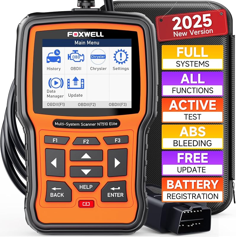 FOXWELL NT510 Elite scan tool for Jeep