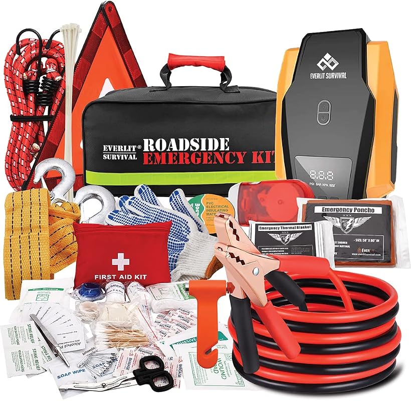Everlit survival car emergency kit