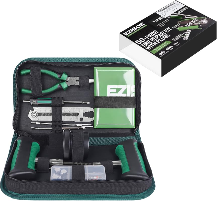 Tire Repair Kit with Effortless Insertion and Removal 50pcs