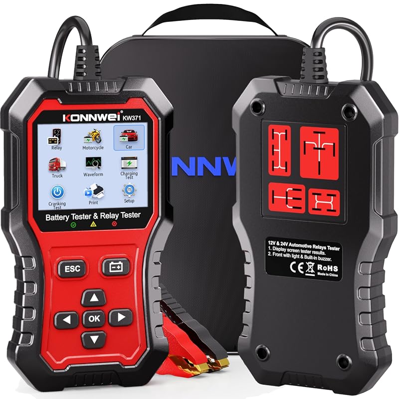 KONNWEI KW371 battery and relay tester