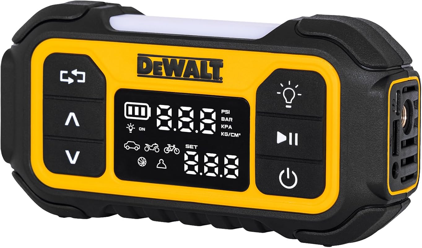 DEWALT Tire Inflator Air Compressor