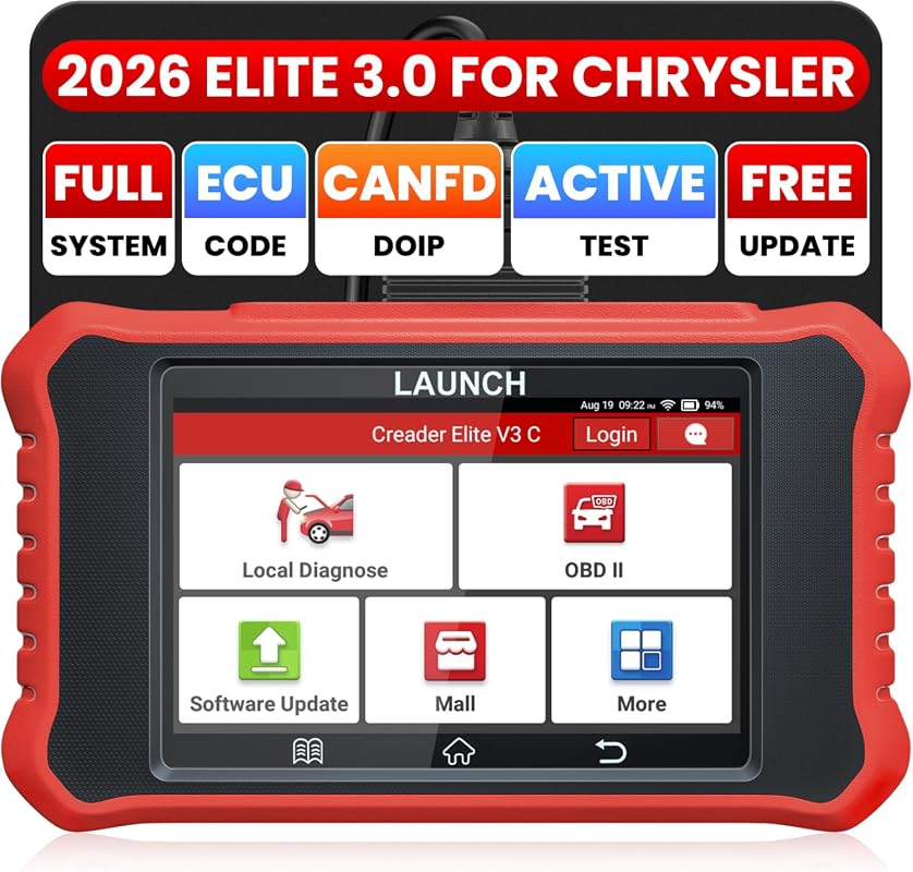 Launch Creader Elite 3.0 OBD2 scanner