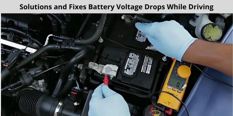 Why Does Car Battery Voltage Drop While Driving and How to Fix It