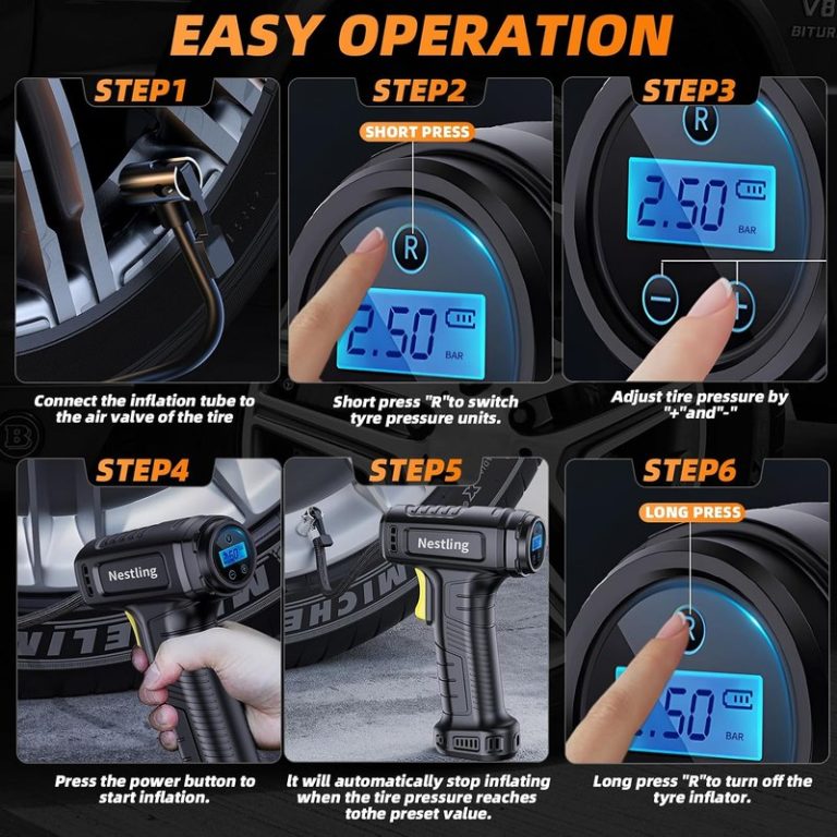 Why Does My Tire Inflator Stop Before Reaching the Set Pressure? Fix